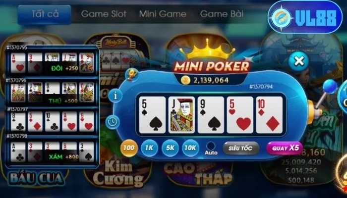 Mini poker