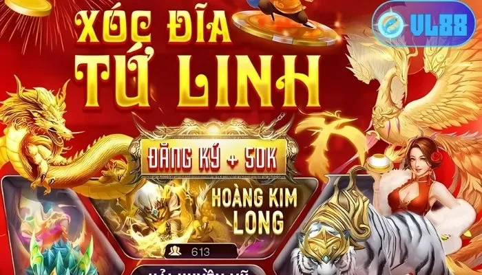 Xóc đĩa tứ linh